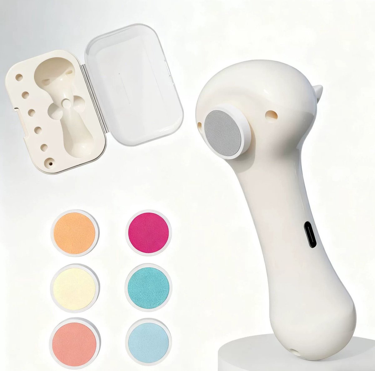 Electric Pet Nail File - Quiet & Safe Nail Trimmer for Dogs and Cats - Ergonomic Design - Safe Nail Filing - Compact and Easy to Use